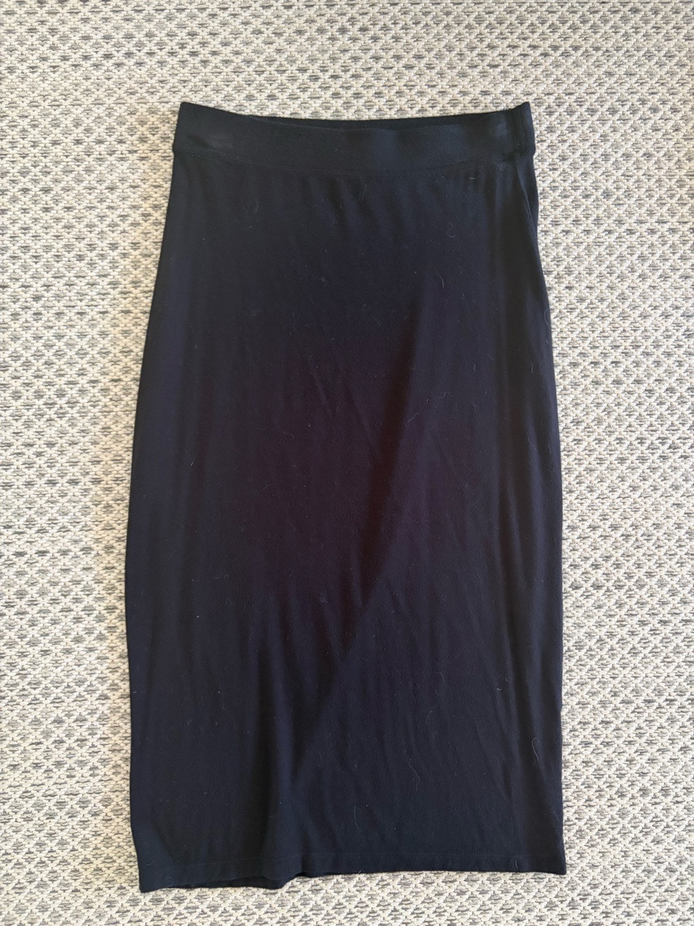 Banana Republic Black Pencil Midi Skirt